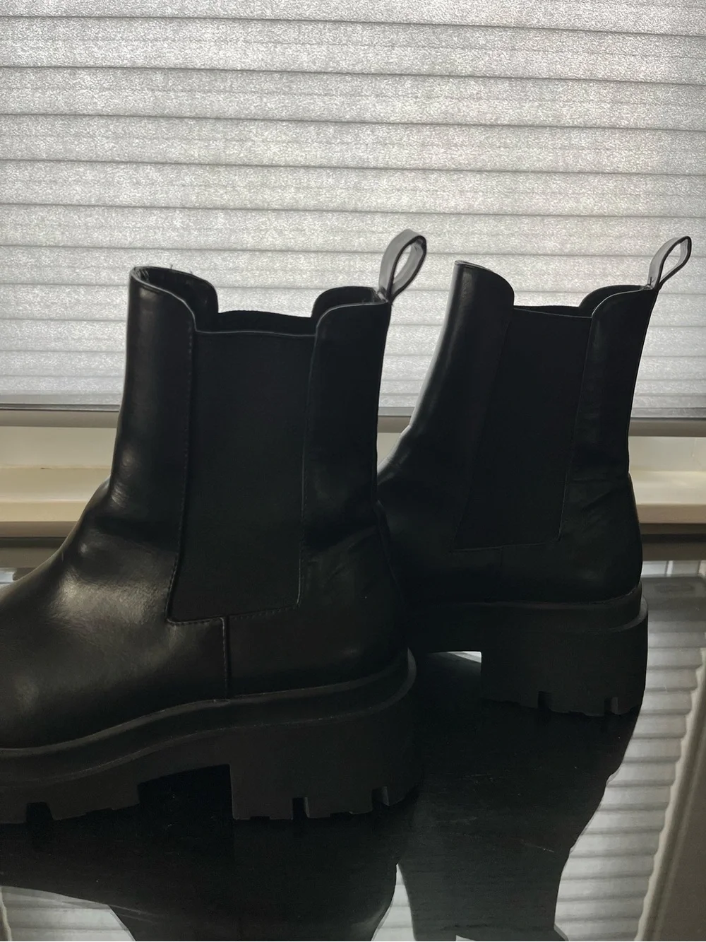 Zara Mid Calf Leather Boots
